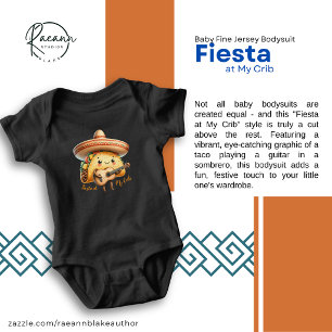 Party bei mir zu Hause Baby Feines Jersey-Bodystra Strampler