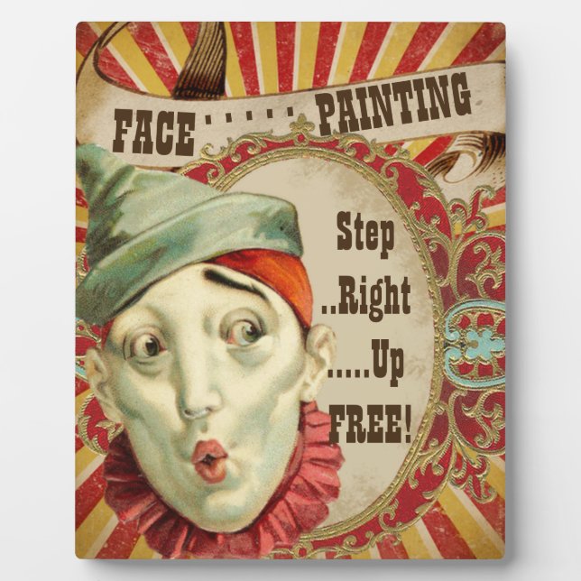 Party-Bildzeichen Fotoplatte (Vorderseite)