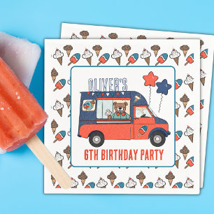 Party Birthday Serviette