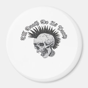 Party bis zum Tod tun uns Party Halloween Magnet