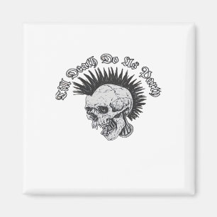 Party bis zum Tod tun uns Party Halloween Magnet