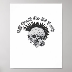 Party bis zum Tod tun uns Party Halloween Poster