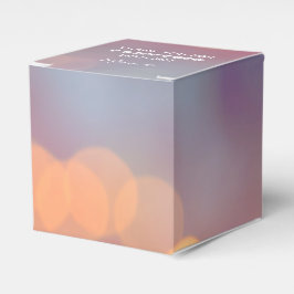 Party Bokeh 2 Zoll x 2 Zoll Geschenkschachtel