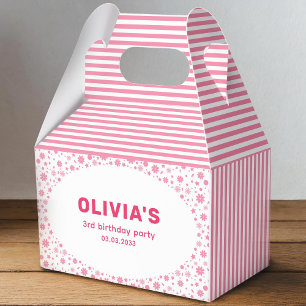 Party-Box mit individuellen Farben Geschenkschachtel
