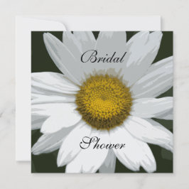 Party Brautparty "White Daisy Flower Garden" Einladung