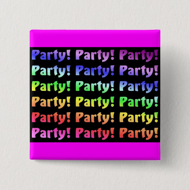 Party! Button (Vorderseite)
