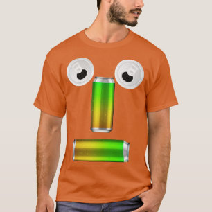 Party Canned Beer Face Nival T-Shirt