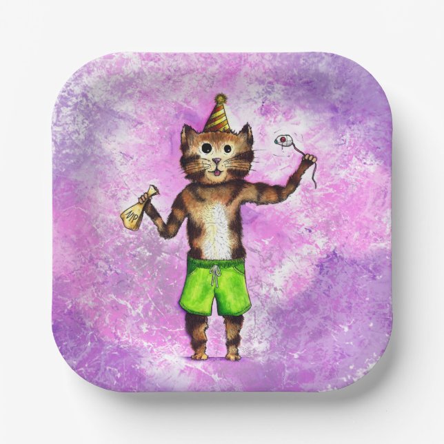 Party Cat Paper Teller (Vorderseite)