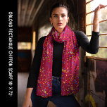 Party Celebration Colorful Confetti Red Chiffon Schal<br><div class="desc">Party Celebration Colorful Confetti Red Chiffon Scarf. Personalisieren Sie es mit Ihren Kunstwerken. Bearbeiten Sie es,  um den farbigen Hintergrund zu ändern. Für jeden Anlass,  Neujahr,  4. Juli,  Weihnachten,  Muttertag,  Geburtstag,  ein Geschenk für Sie oder jemand Besonderes.</div>