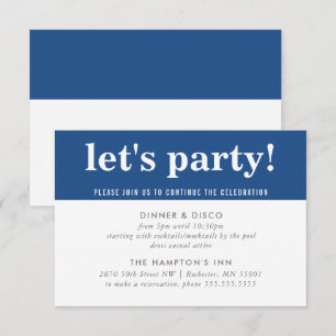 PARTY CELEBRATION INFO Moderne fette Jungennacht b Einladung