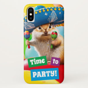 Party Chipmunk in Sombrero Case-Mate iPhone Hülle