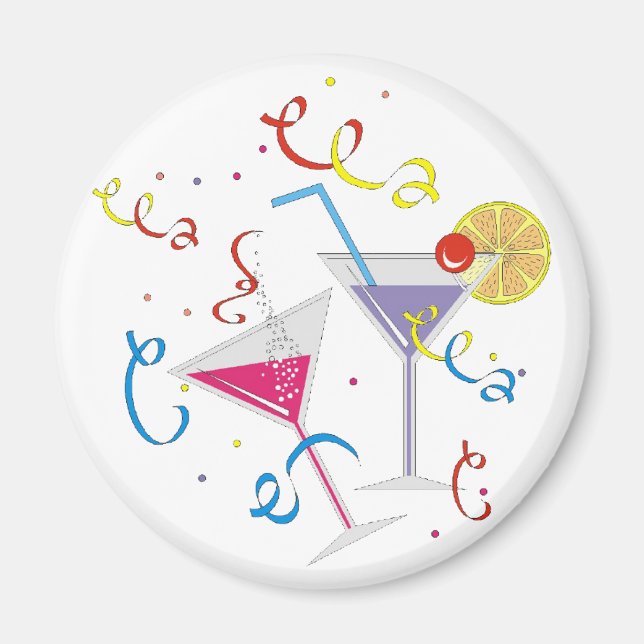 Party Cocktail Magnet (Vorne)