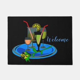 Party Cocktails & Drinks Begrüßung Fußmatte