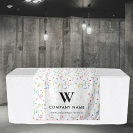 Party Confetti Custom Business Runner Banner Wandteppich