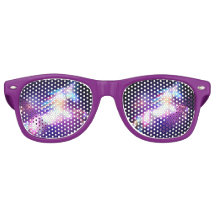 Party Cool Unicorn Retro Sonnenbrille