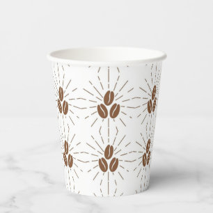 Party-Cups für Kaffeebohnen Pappbecher