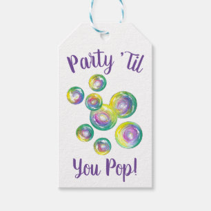 Party, damit Sie Pop-Blase Wand Geburtstagsblasen Geschenkanhänger
