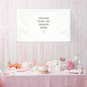 Party-Dekoration für gedruckte Banner
