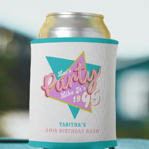 Party der 90er Jahre wie es ist 30. Geburtstag Par Dosenkühler