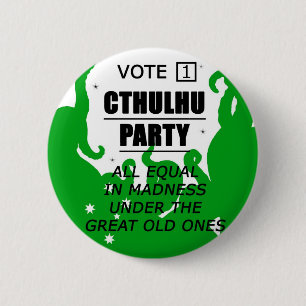 PARTY DER ABSTIMMUNGS-1 CTHULHU BUTTON