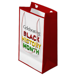 Party der BLACK GESCHICHTE Kleine Geschenktüte