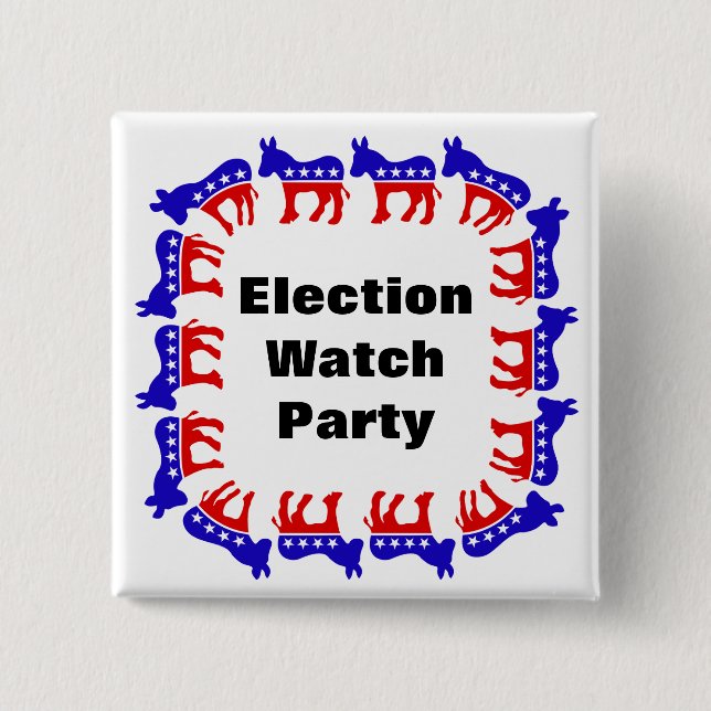 Party der demokratischen Wahlen Button (Vorderseite)