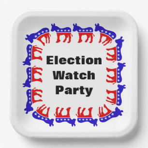 Party der demokratischen Wahlen Pappteller