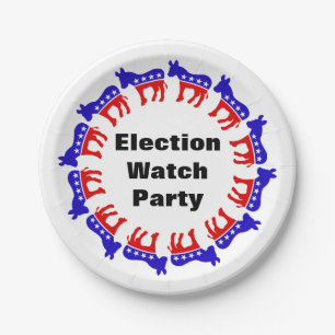 Party der demokratischen Wahlen Pappteller