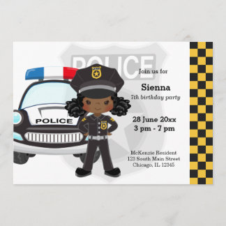 Party der Polizeikinder Einladung
