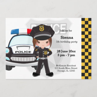 Party der Polizeikinder Einladung