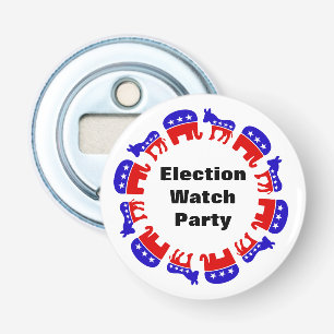 Party der Wahlbeobachtung Flaschenöffner