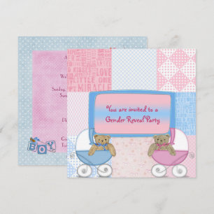 Party des Geschlechts Einladung