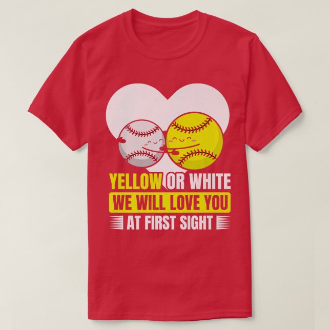 Party-Design für Baseball & Softball T-Shirt (Design vorne)