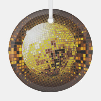 Party Disco: Vintage Leuchten. Ornament Aus Glas