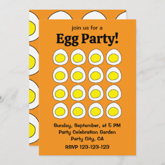 Party Eier aus Jolk Einladung