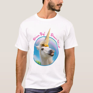 Party Einhorn und Regenbogen T-Shirt
