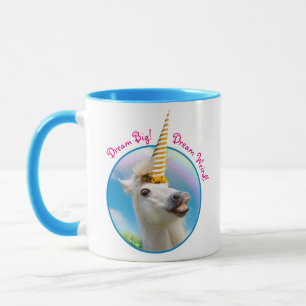 Party Einhorn und Regenbogen Tasse