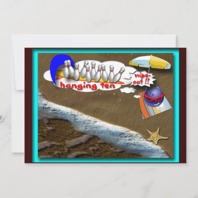 Party Einladung (Vorderseite)