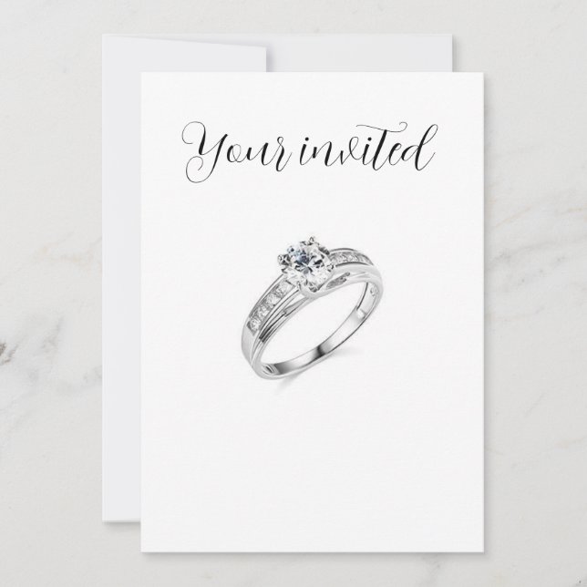 Party Einladung (Vorderseite)