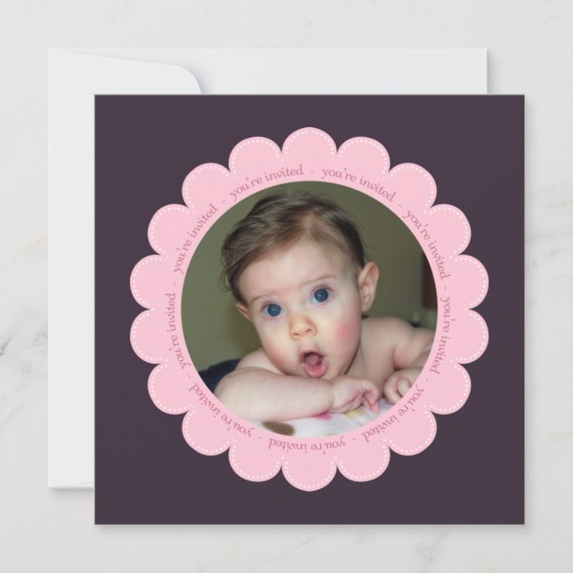 Party Einladung (Vorderseite)