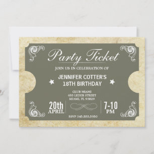 Party Einladung