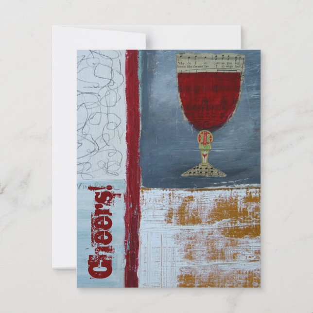 Party Einladung (Vorderseite)