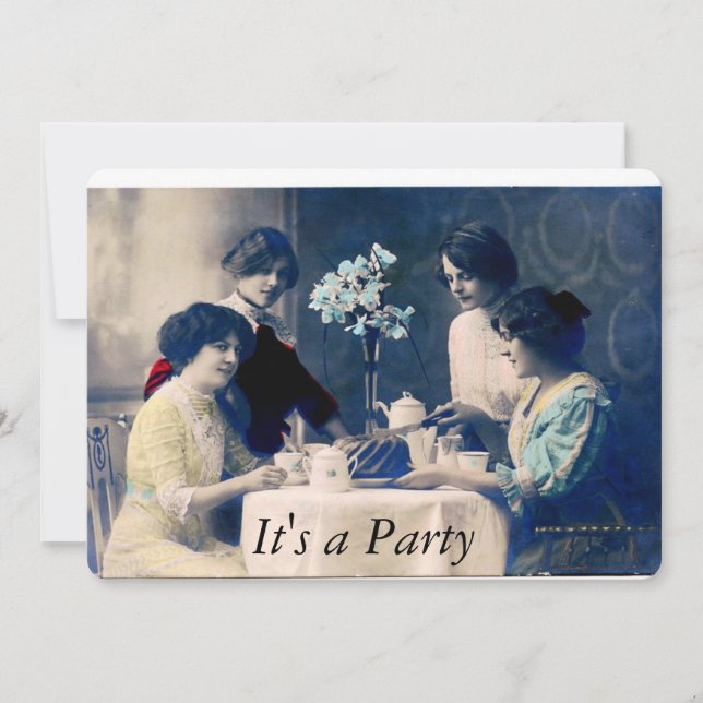 Party Einladung (Vorderseite)