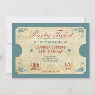 Party Einladung