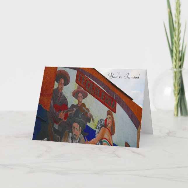 Party Einladung (Vorderseite)