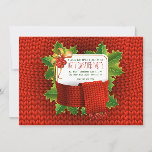 Party Einladung (Vorderseite)