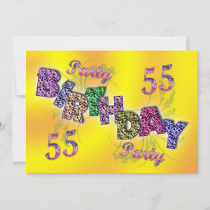 Party Einladung 55