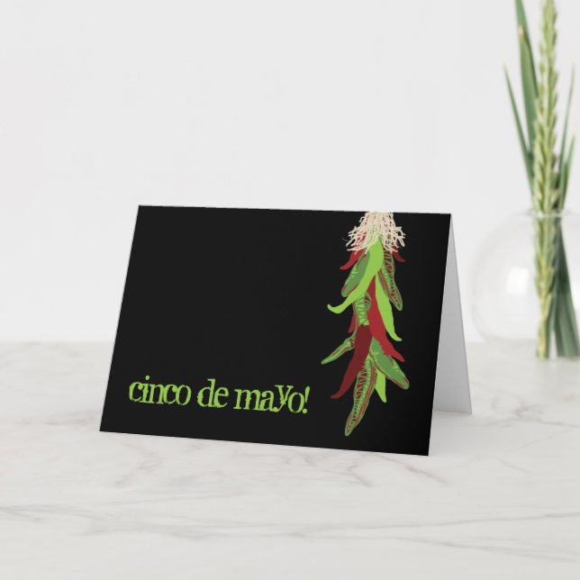 Party Einladung cinco Des Mayo (Vorderseite)