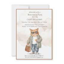 Party Einladung der Altersversorgung