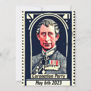 Party Einladung der Krönung